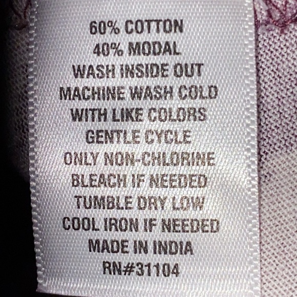 NWT Wonderly Mauve and Dark Purple Zebra Print Tunic Top Size 1X. Model Blend - Picture 7 of 10